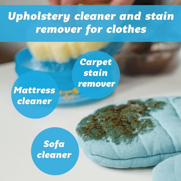 Scrub Daddy PowerErase Gel Fabric Stain Remover with Scrub Mommy Spot Cleaner - Picture 6 of 8